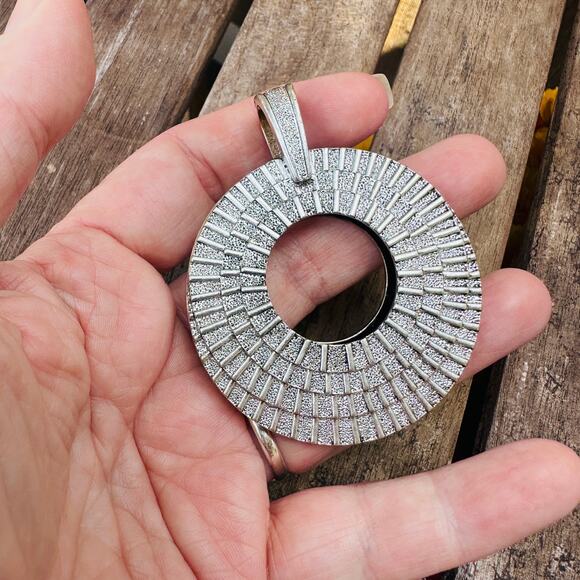 Vintage Premier Designs Reversible Pendant - Picture 5 of 9